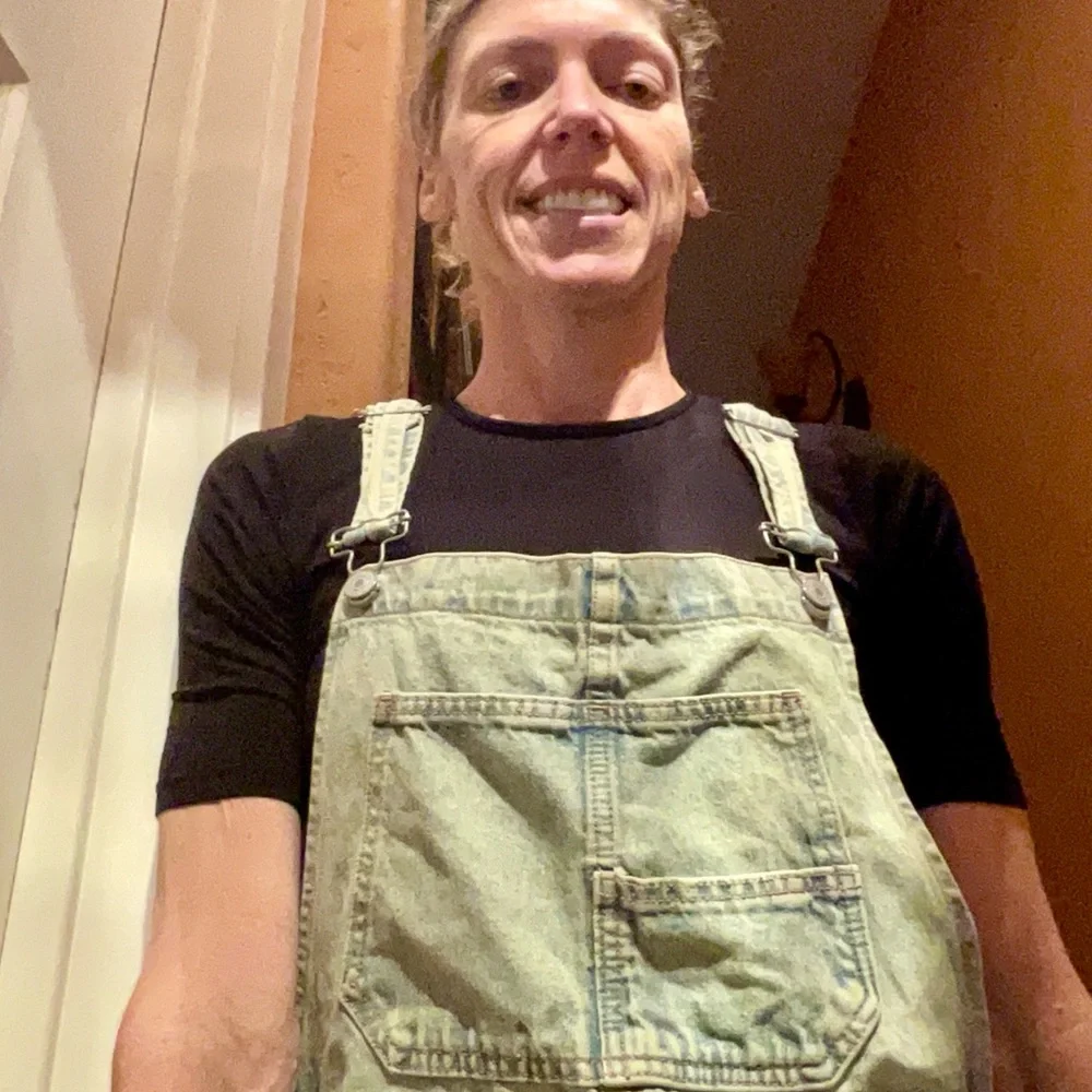 NWOT We The Free Oceanic Jean Shortalls! - Picture 11 of 16